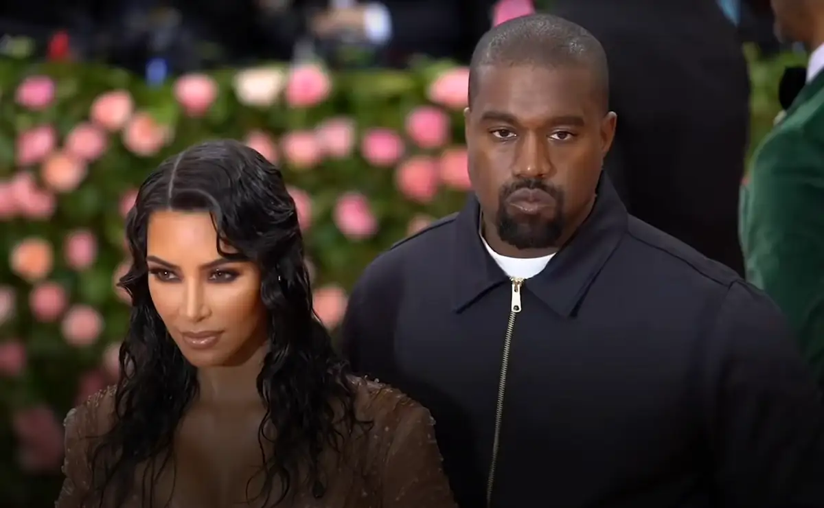 Kim Kardashian and Kanye West at the Met Gala in May 2019.