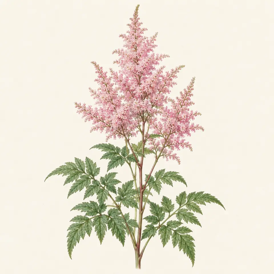 Astilbe (illustration)