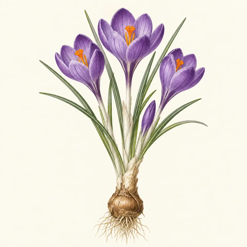 Crocus (illustration)