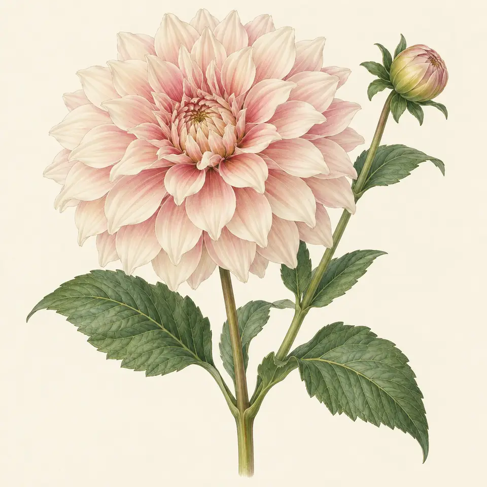 Dahlia (illustration)