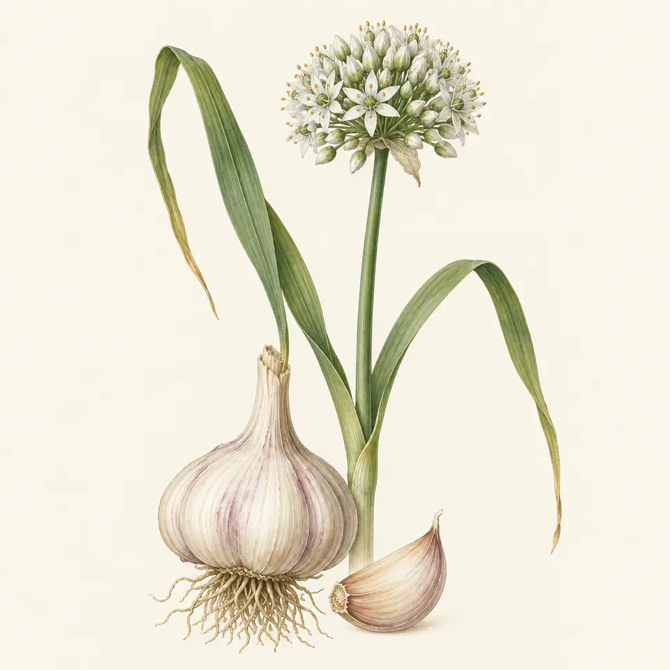 Garlic (illustration)
