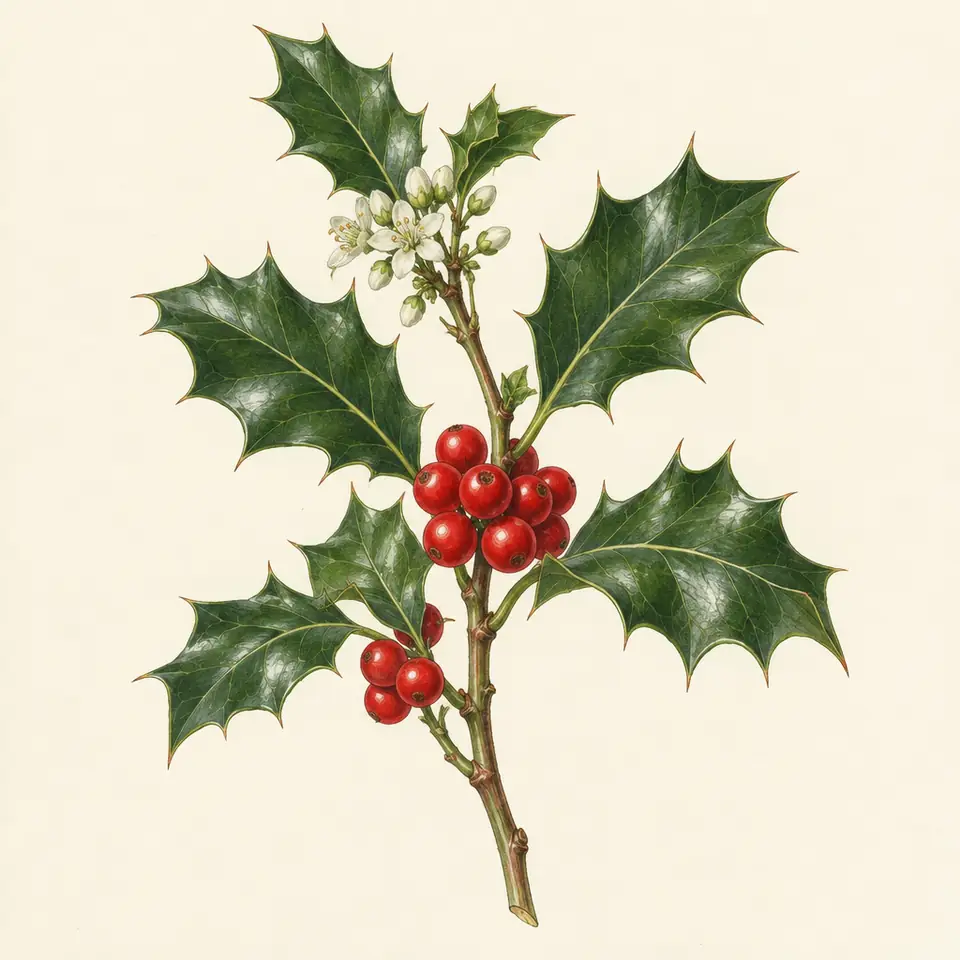 Holly (illustration)