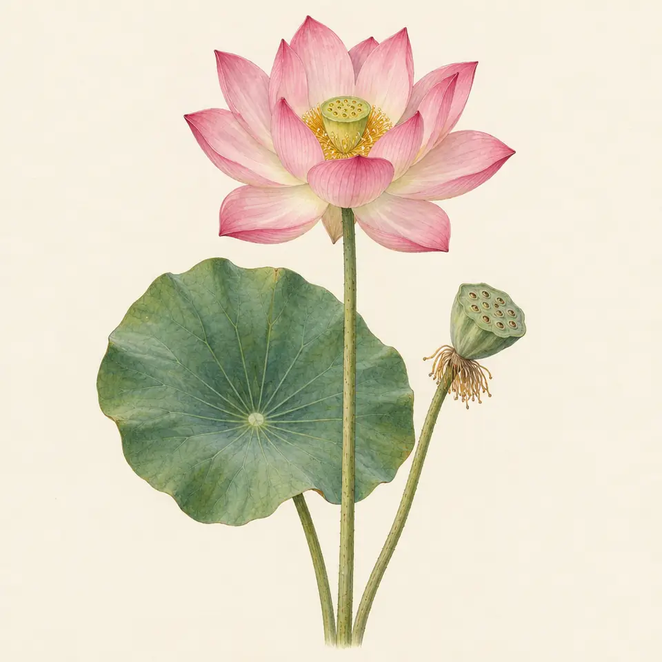 Lotus Flower (illustration)