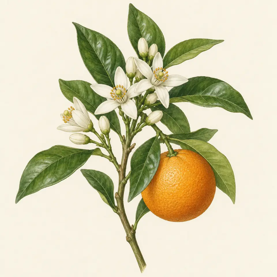 Orange Blossom (illustration)