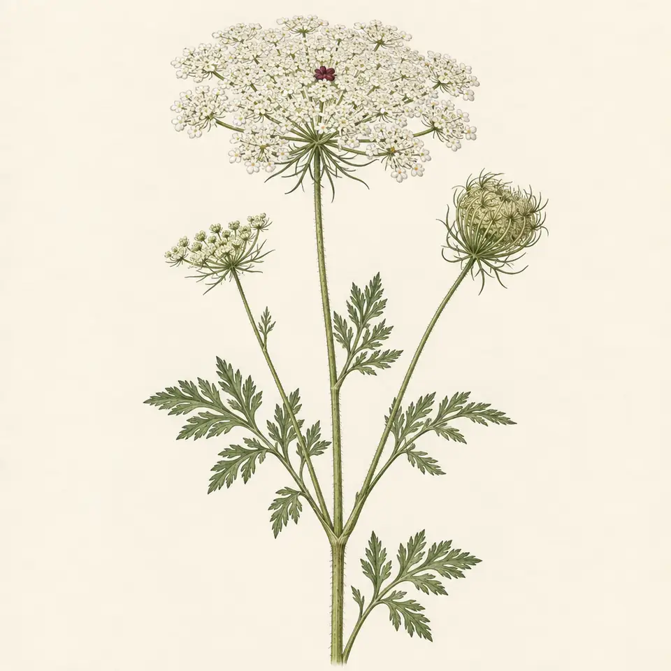 Queen Anne’s Lace (illustration)