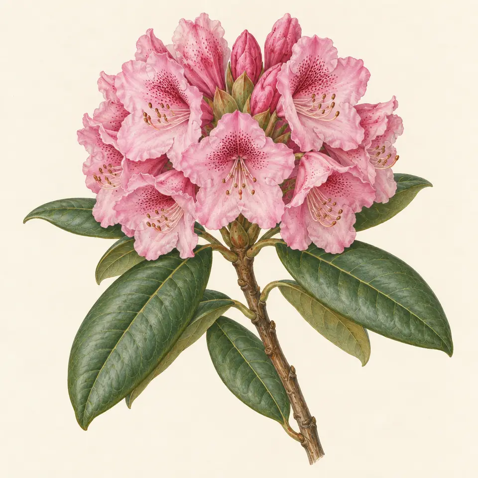 Rhododendron (illustration)