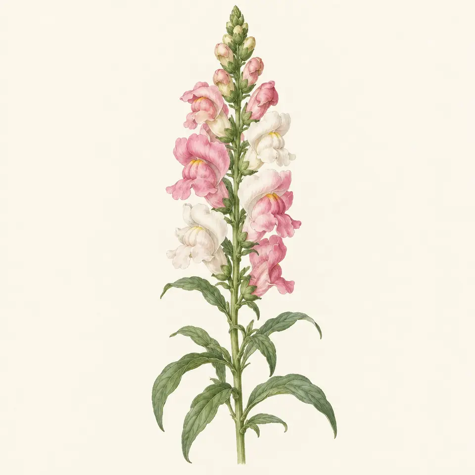Snapdragons (illustration)