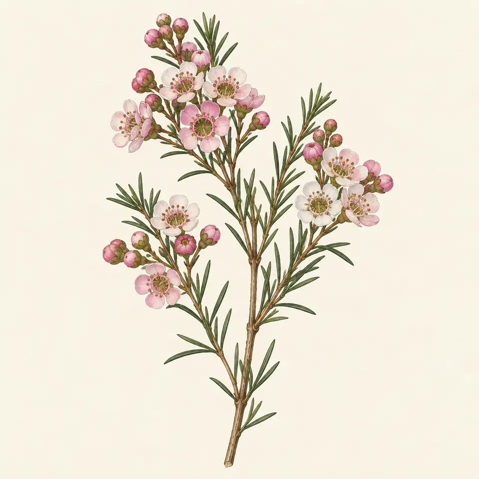 Wax Flower (illustration)