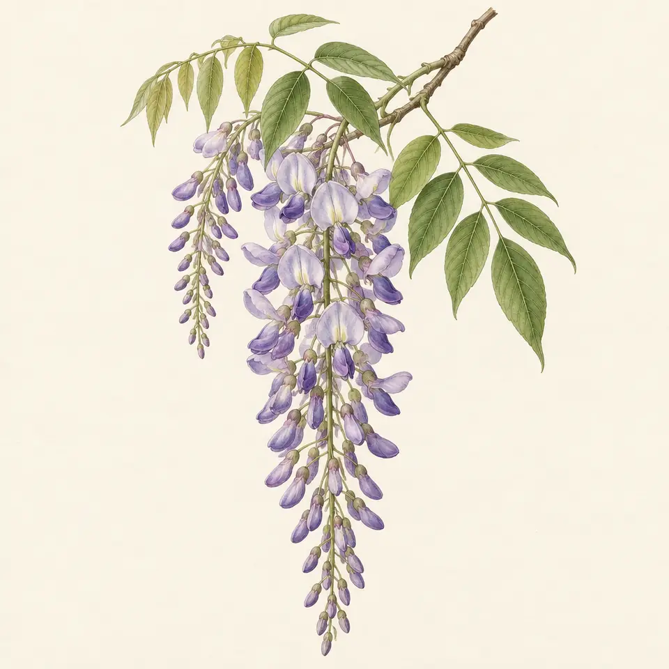 Wisteria (illustration)
