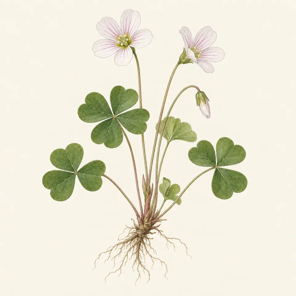 Wood Sorrel (illustration)
