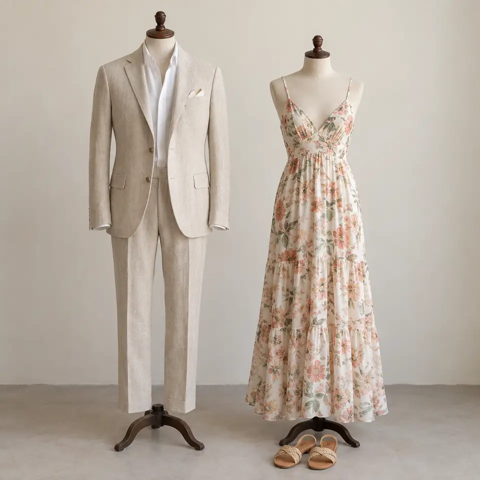 Beach / Garden formal (illustration)