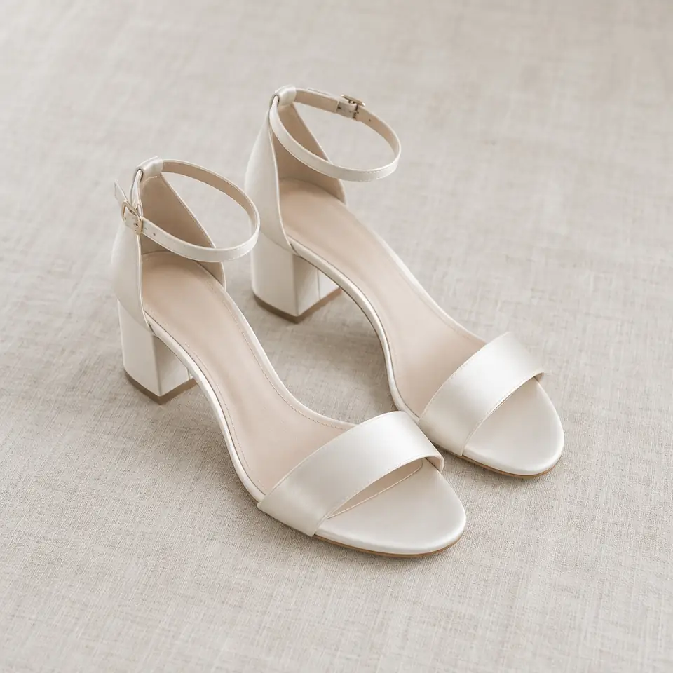 Block heel (illustration)