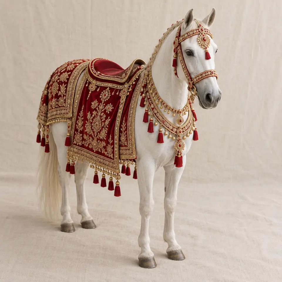 The baraat (illustration)