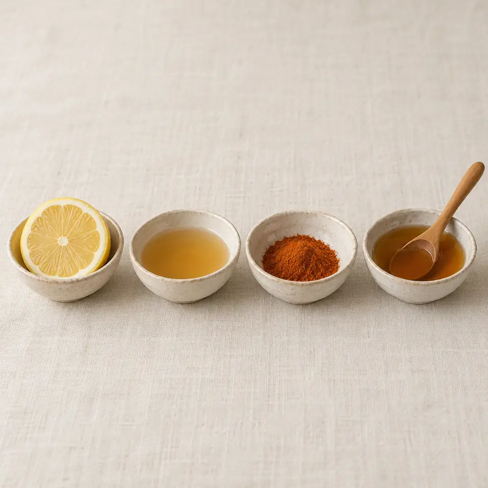 Tasting the four elements (illustration)